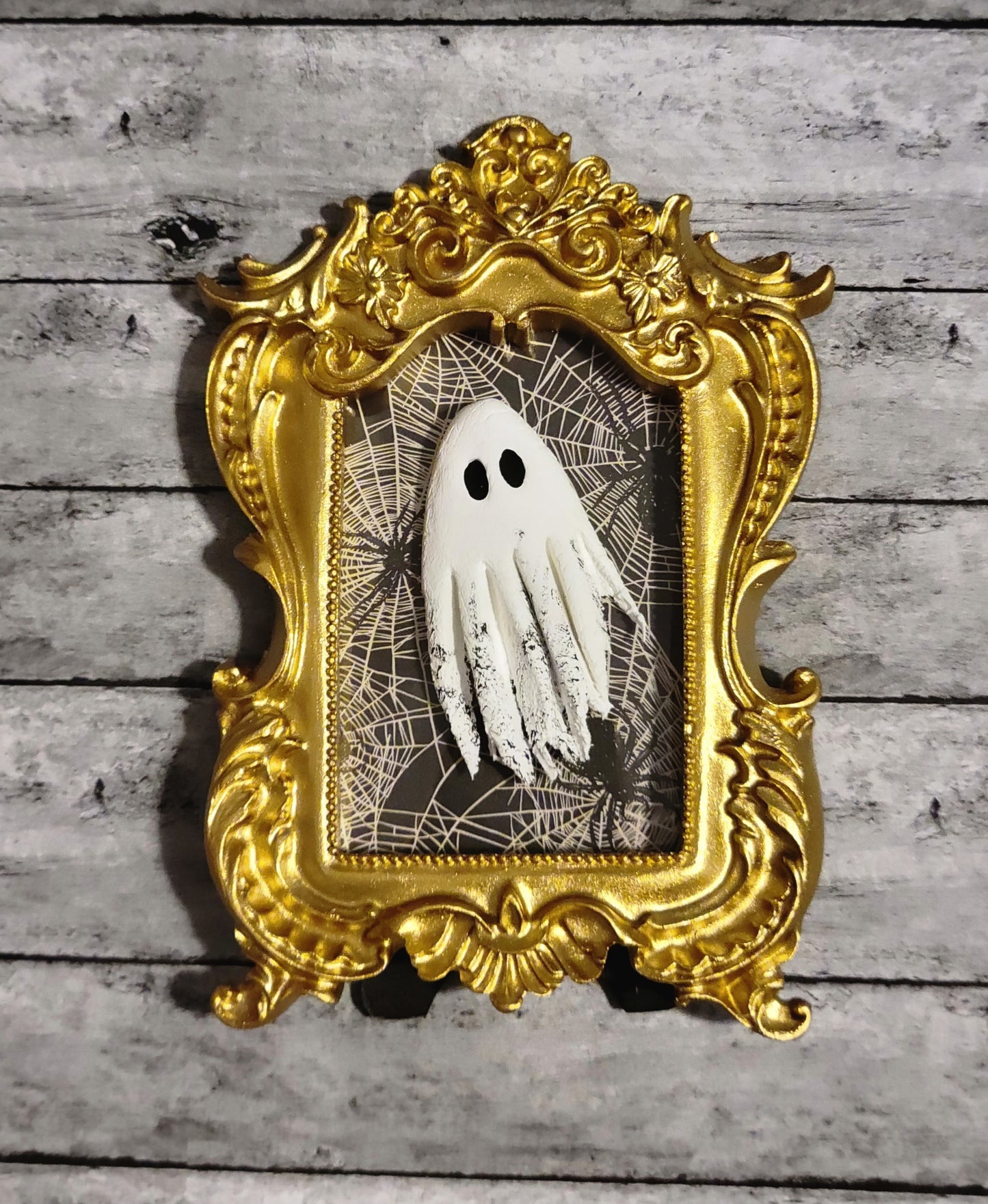 Mini Ghostie Vintage Embossed Rectangle Frames