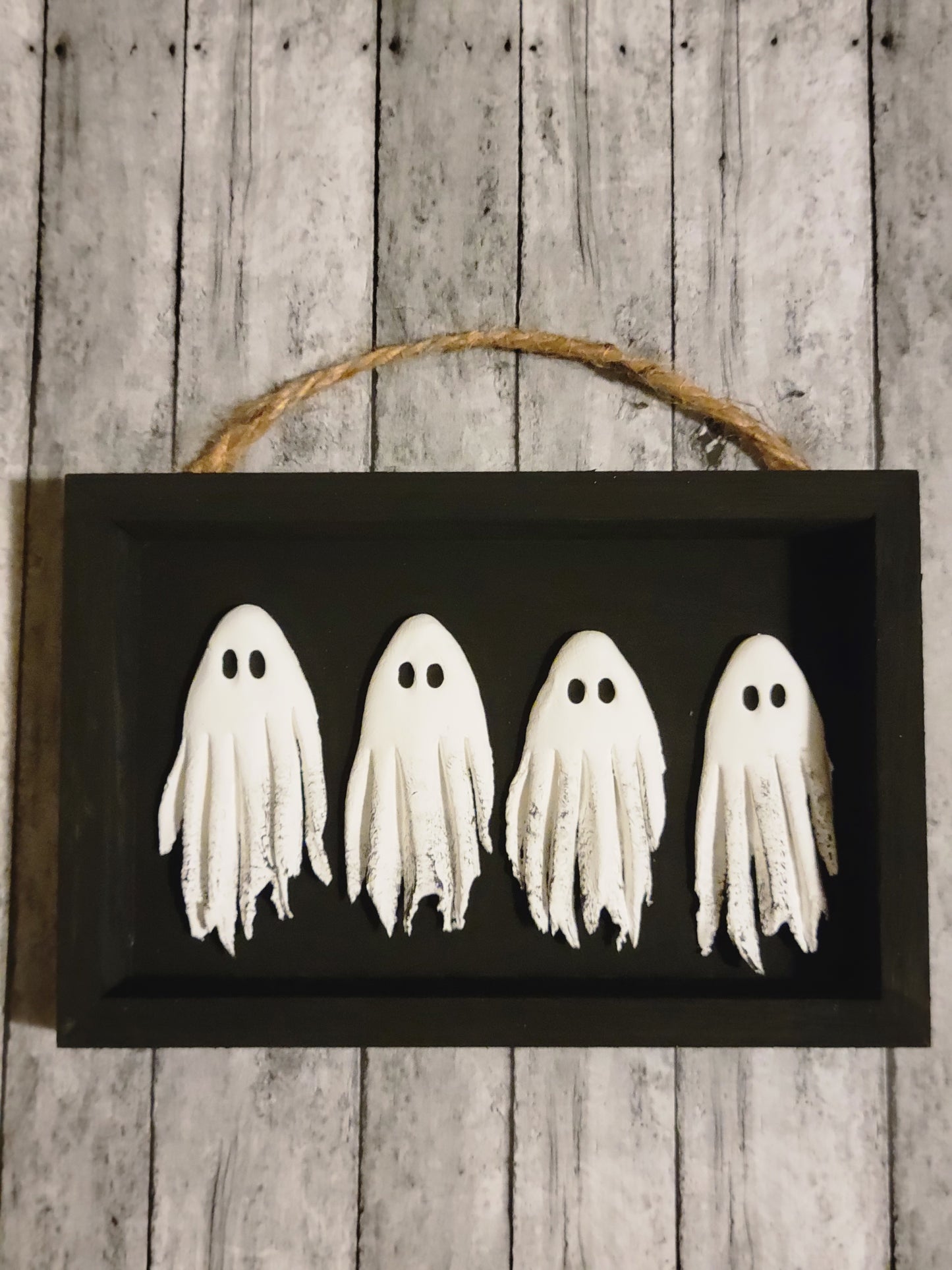 Family of Four Ghosties Wall Boxes