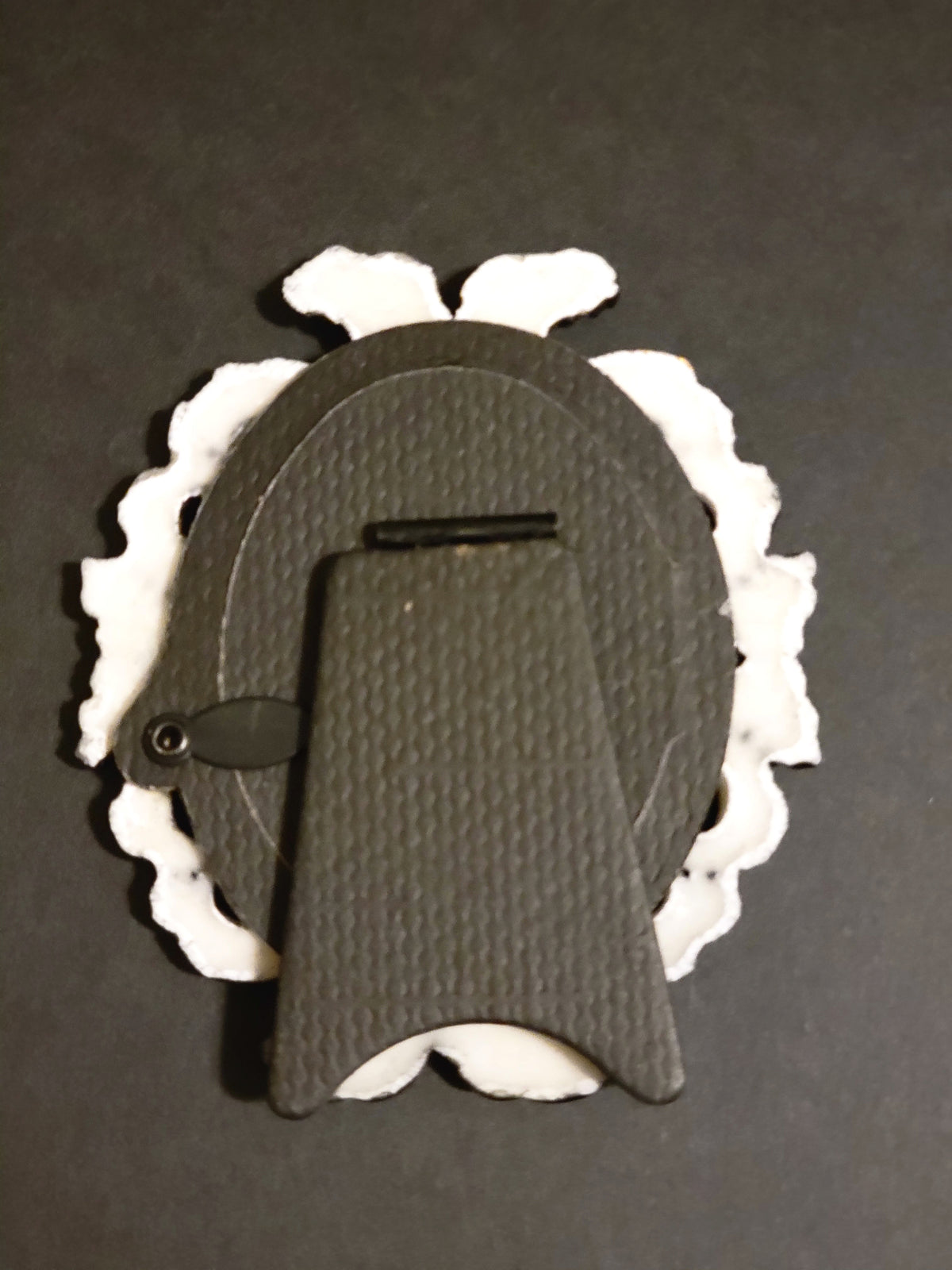 Mini Black Ghostie Ornate Frames