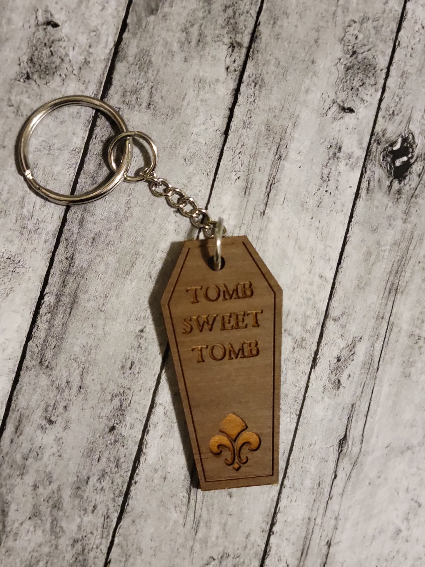 Wood Keychains