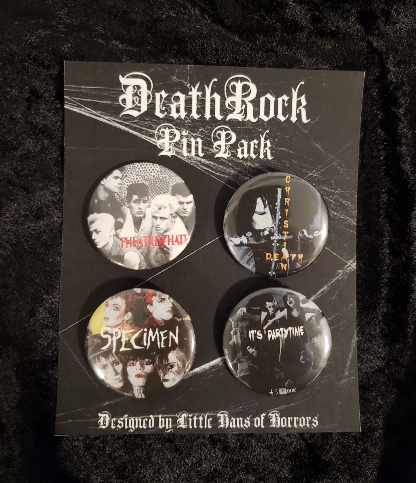Deathrock Pin Pack