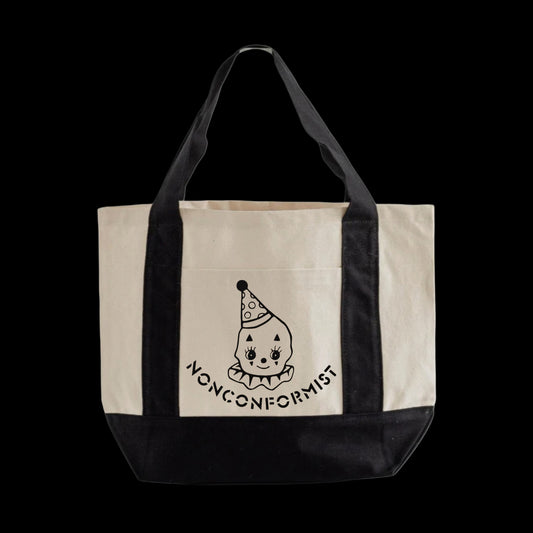 Mini canvas tote bag
