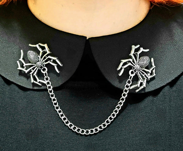 Spider Collar Chains – Little Haus of Horrors